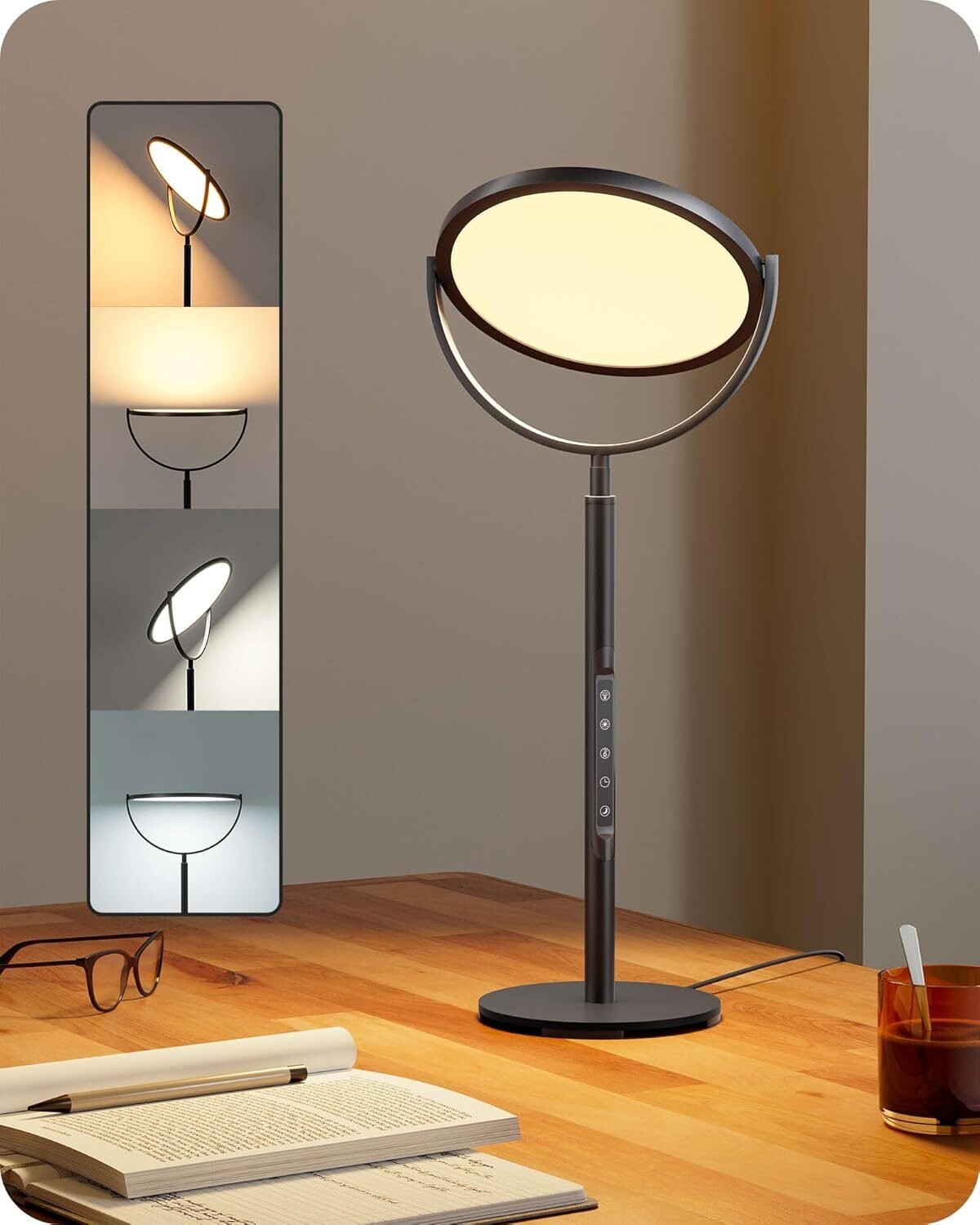 Drehbare LED Tischlampe