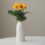 Keramikvasen Set 3-Teilig – Kleine Dekorative Vasen Für Blumen & Pampasgras