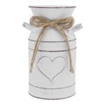 Vintage Metall Blumeneimer