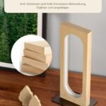 LED Nachttischlampe Holz – Touch Dimmbar mit 3 Farbtemperaturen