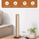 3 Farbtemperaturen LED Tischlampe Holz – Touch Dimmbar & Memory Funktion