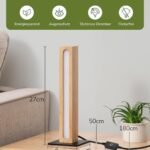 LED Tischlampe Holz Touch Funktion – Stufenlos Dimmbar mit 3 Farbtemperaturen