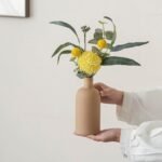 Keramik Vasen Set Morandi 4-teilig – Nordische Minimalistische Tischdekoration