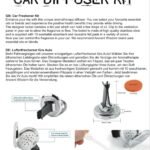 Car Diffuser Kit - Football - 30mm