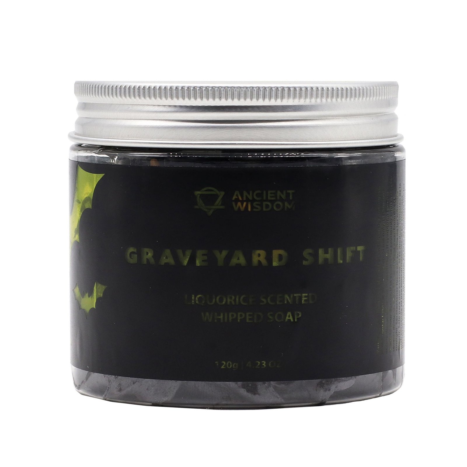 bG9jYWw6Ly9tZWRpYS85SC9BRC82MFIzMEMxSjY0VEtBRDlILzBmODY4YTI2LmpwZw.jpg Graveyard Shift Whipped Soap 120g