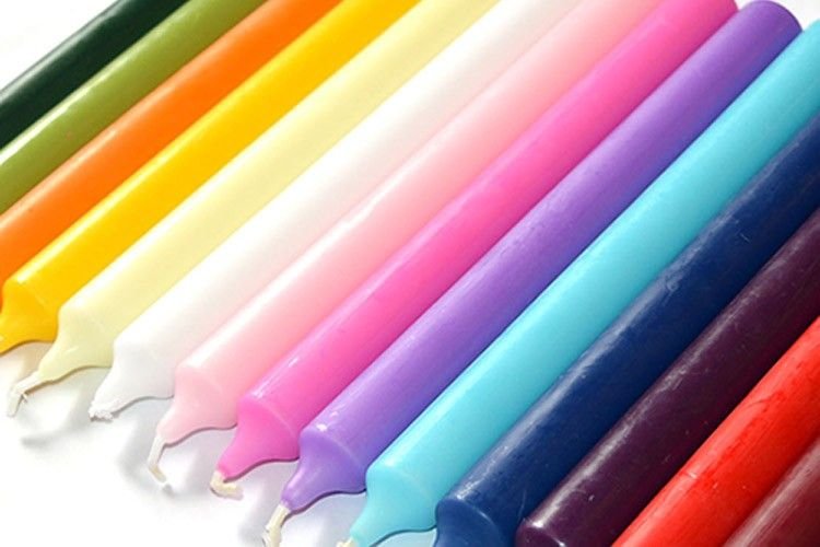 Stabkerzen Gelb Set – Elegante Dinnerkerzen für Tischdekoration & Atmosphäre, 0.058 kg, 21x2 cm