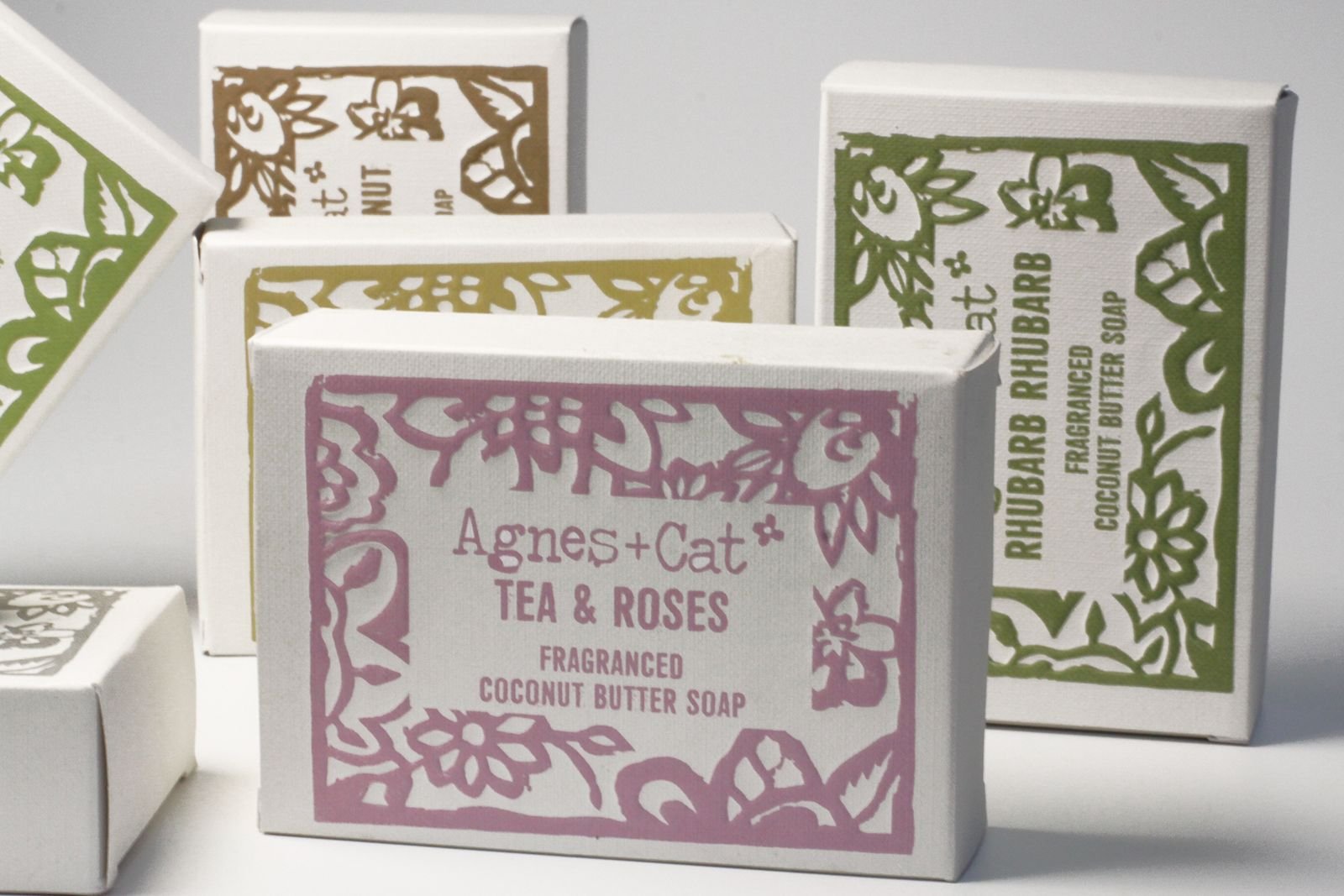 140g Handmade Soap - Tea & Roses