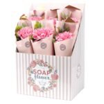 Ready to Retail Soap Flower - Large Carnation Bouquet – Matvana Ready to Retail Soap Flower - Large Carnation Bouquet
