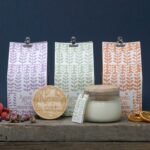 Sojawachs Kerze White Fig – Duftkerze im Glas mit Deckel, 180 ml, 30–35 Stunden Brenndauer