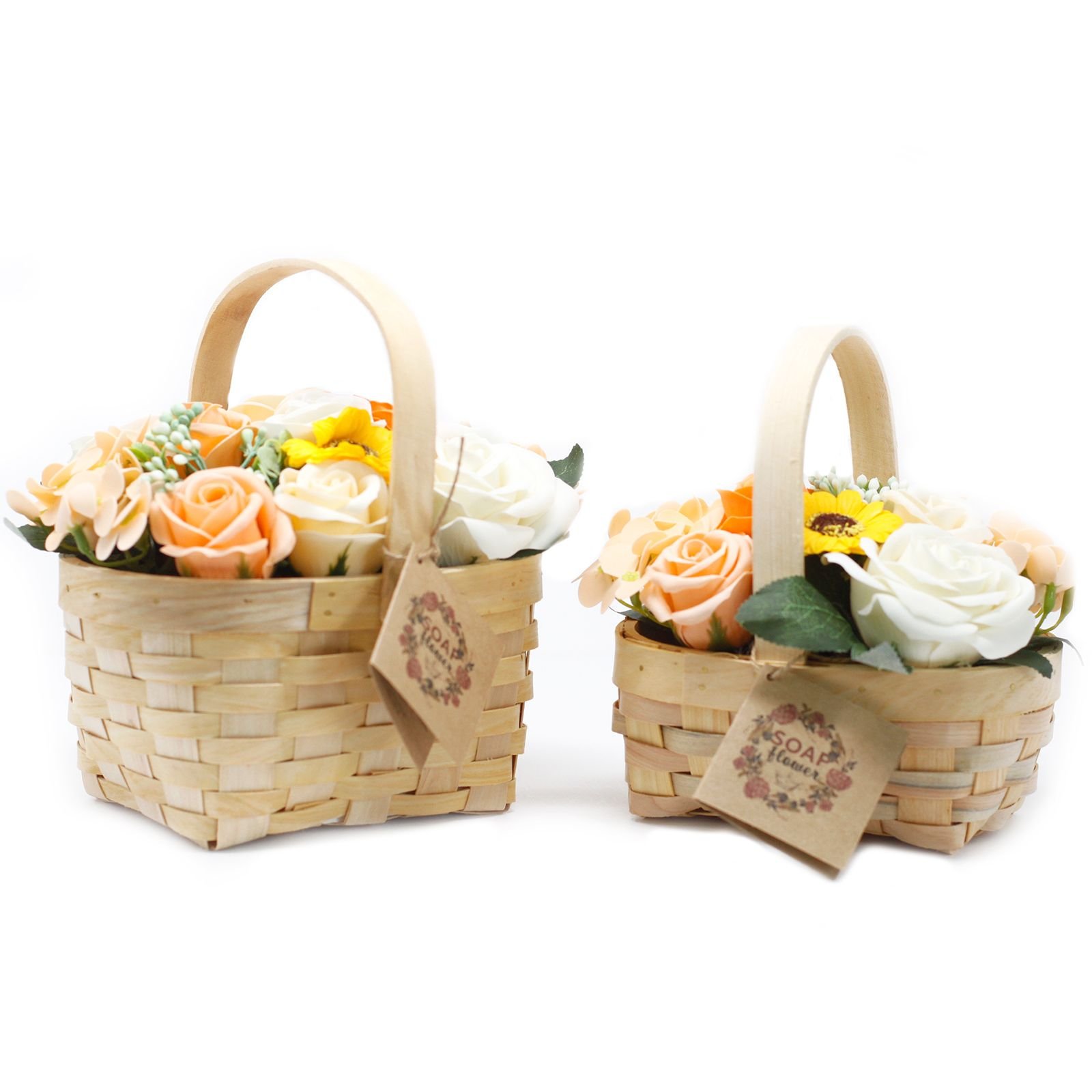 bG9jYWw6Ly9tZWRpYS85UC9HRS82MFIzMEMxRzZNVktHRTlQLzMxODc2MDZkLmpwZWc.jpg Medium Orange Bouquet in Wicker Basket