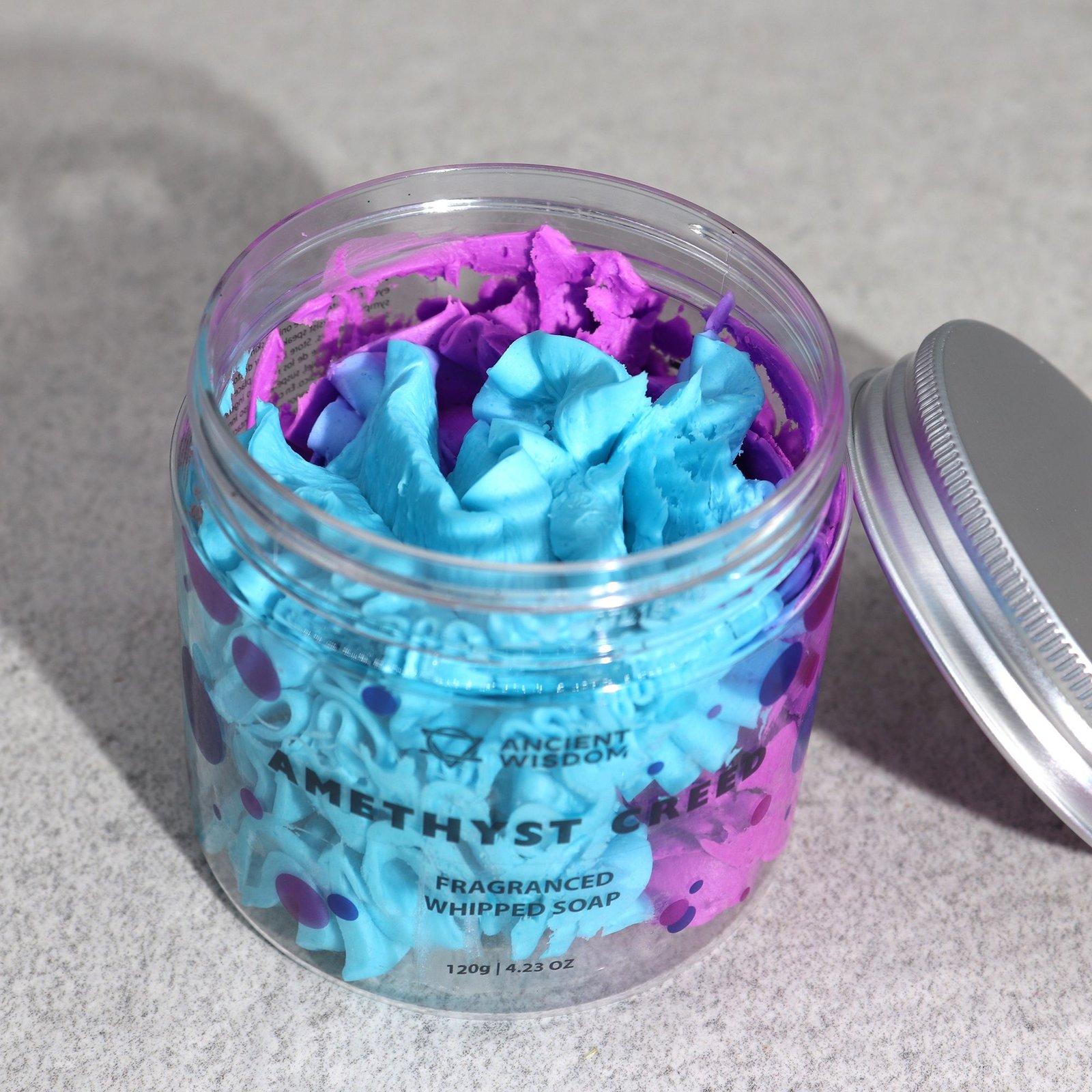 bG9jYWw6Ly9tZWRpYS85US9DQy82MFIzMEMxSjYwVjNDQzlRL2RlNmE2ZWMyLmpwZWc.jpg Amethyst Creed Whipped Cream Soap 120g