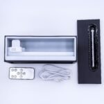 Flame Effect Aroma Diffuser with Birdsound - Black USB - Colour Change