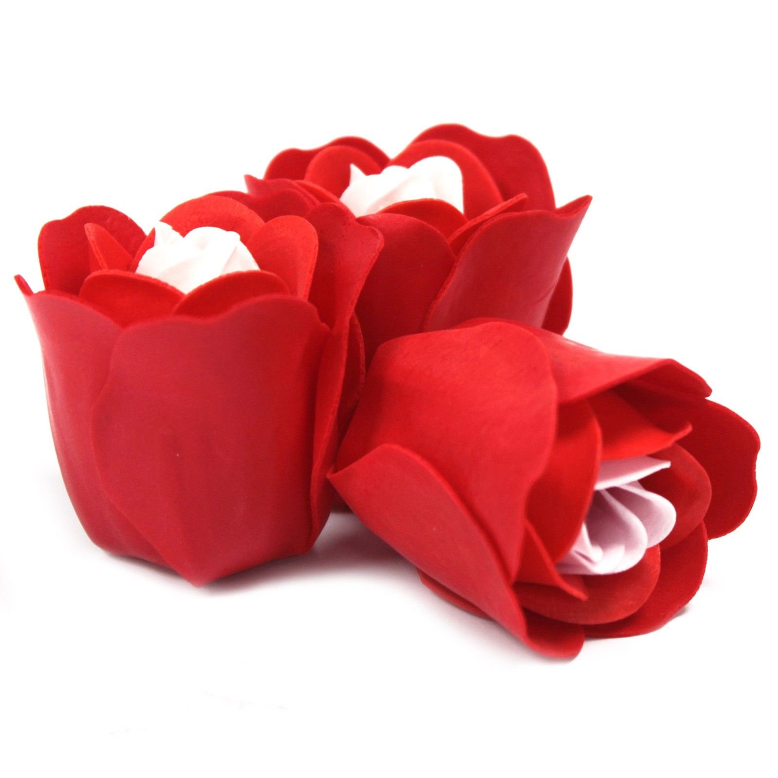 Seifenblumen Set Herzbox Rosen Rot