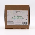 Dinosaur Bathbomb 80g - Blueberry