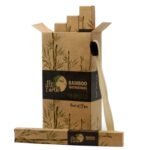 1x Bamboo Toothbrush - Charcoal Medium Soft