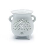 Caildren Oil Burner - Tree of Life - White – Matvana Caildren Oil Burner - Tree of Life - White