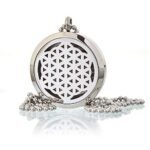 Aromatherapy Jewellery Necklace - Flower of Life 30mm