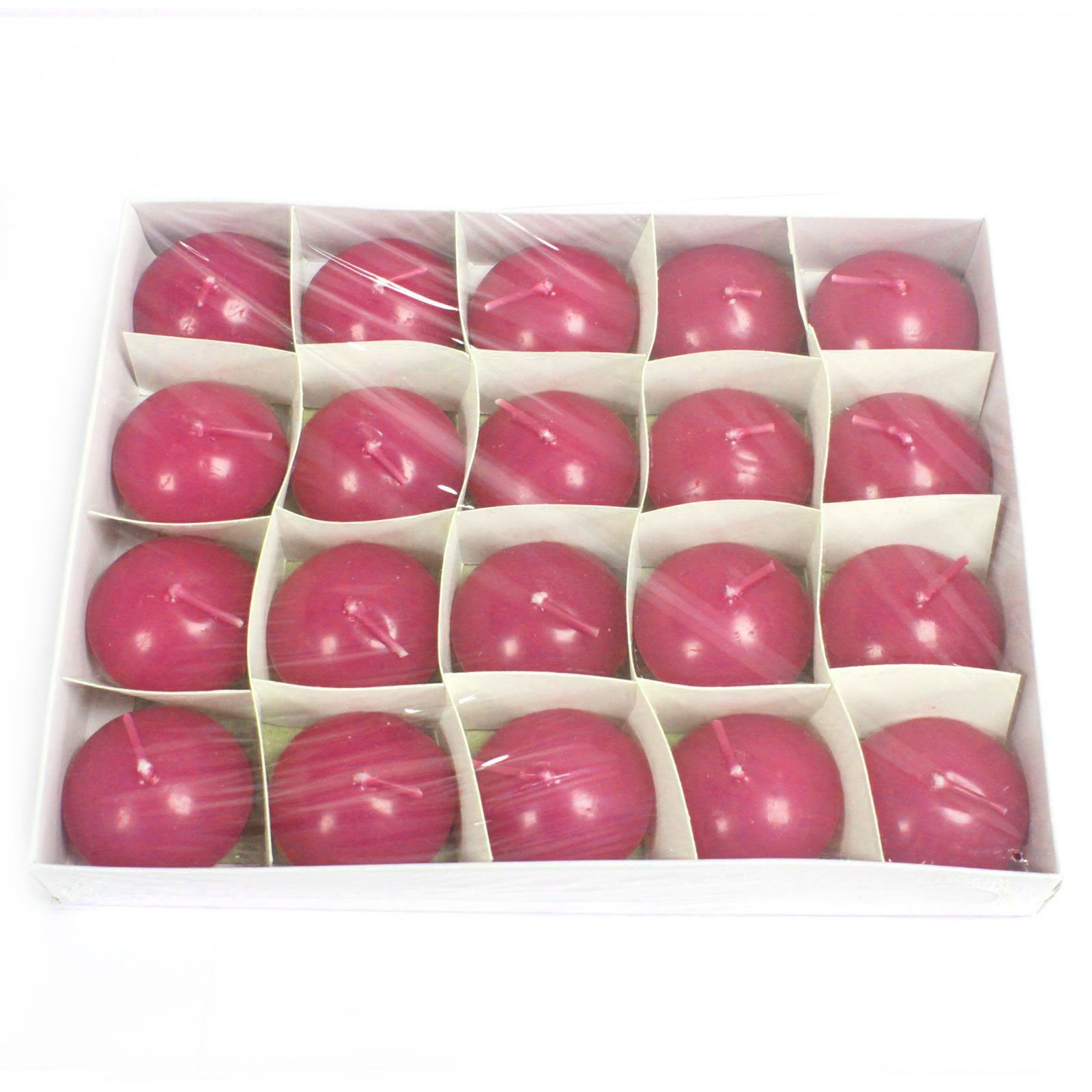 Schwimmkerzen Lavendel – Kleine Floating Kerzen für Deko & Hochzeit ca. 4 x 4 x 2.5 cm