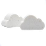 Gästeseife Wolke Duftseife 20g – Dekorative Wolken Seife für Gäste mit sanftem Duft