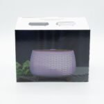 Futuristic Ribbed Aroma Diffuser with Colour-Changing Light