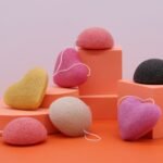 Konjac Heart Sponge - Rose – Matvana Konjac Heart Sponge - Rose