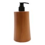 Natural Teakwood Soap Dispencer - Taper – Matvana Natural Teakwood Soap Dispencer - Taper