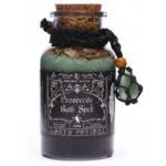 Badezauber Wohlstand Ritual 490g – Magisches Wellness Badesalz mit Aventurin Amulett