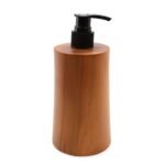 Natural Teakwood Soap Dispencer - Taper – Matvana Natural Teakwood Soap Dispencer - Taper