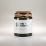 Sojawachs Duftkerze Sage Mintwood – 200g ca. 26h Brenndauer 9x7 cm Woodwick Kerze im Glas