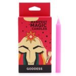 Manifest Magic Candles Pack of 12 Pink Goddess