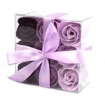 Set of 9 Soap Flower - Lavender Roses – Matvana Set of 9 Soap Flower - Lavender Roses