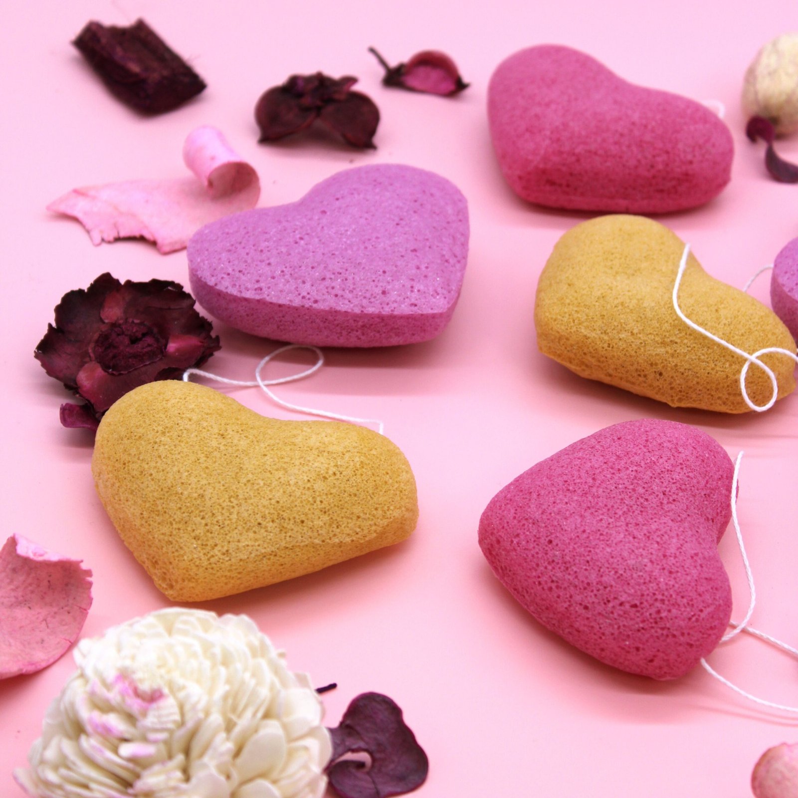 bG9jYWw6Ly9tZWRpYS8xUy9DQy82MFIzMEMxRzZDUzNDQzFTLzM2OGY1MDc2LmpwZWc-1.jpg Konjac Heart Sponge - Rose