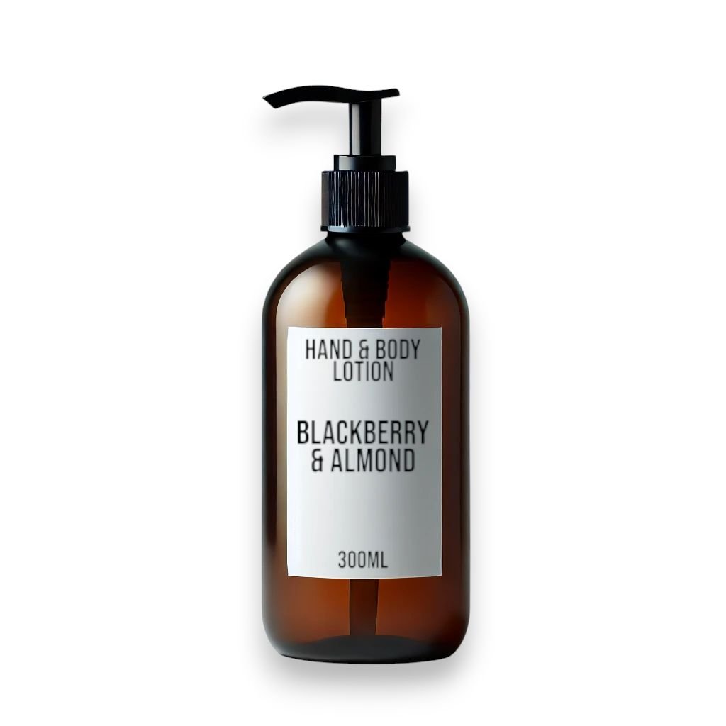 Blackberry & Almond Lotion 300ml - White Label