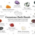 Gemstone Bath Bomb - Raspberry & Pomegranate