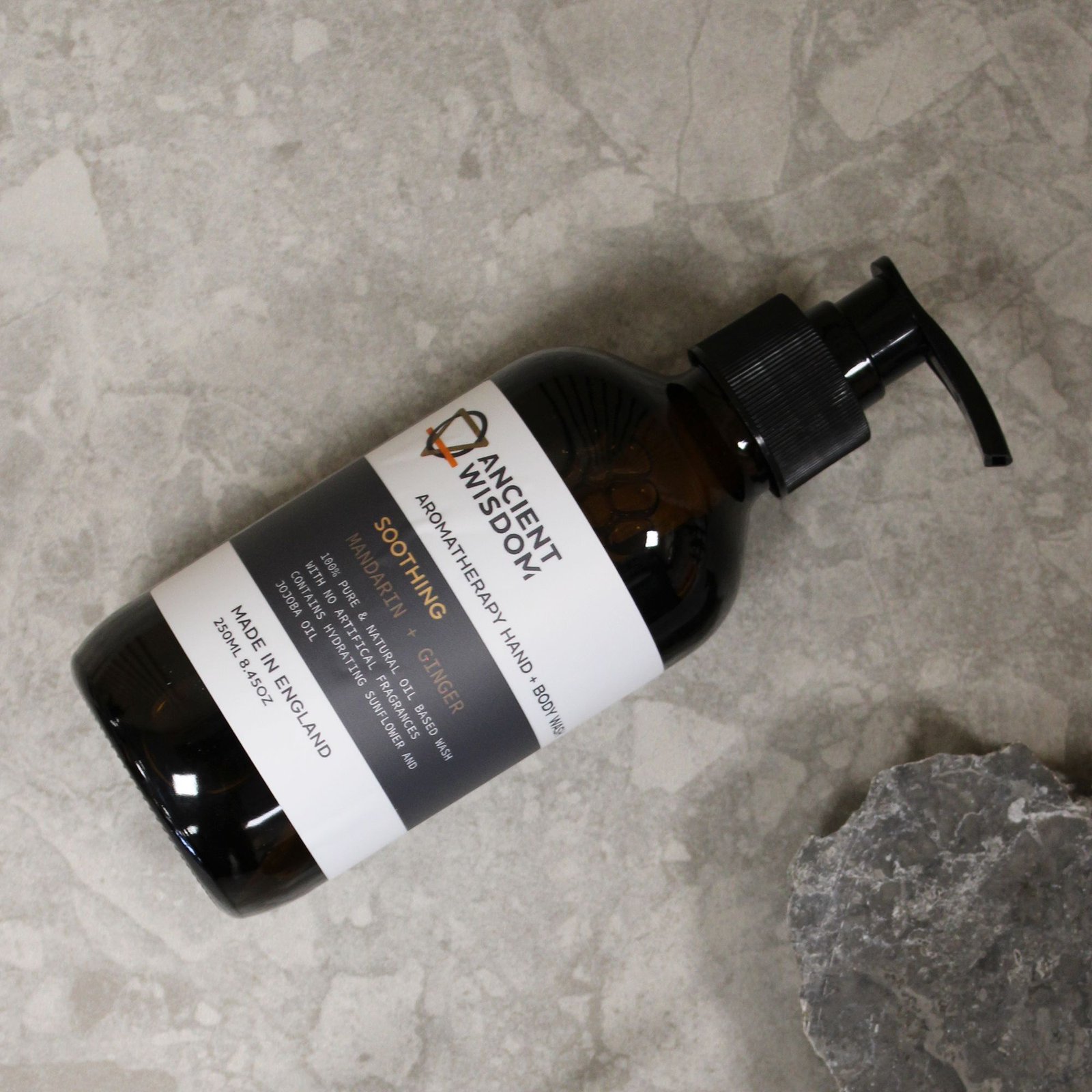 Sandelholz Rose Hand Körperwäsche 250ml Aromatische Körperpflege Wellness Duschpflege Ätherische Öle