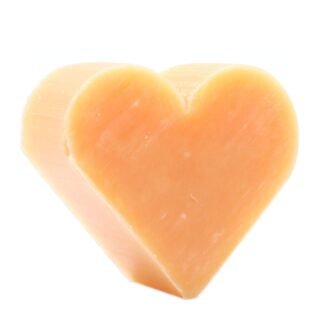 Gästeseife Herz Orange Ingwer
