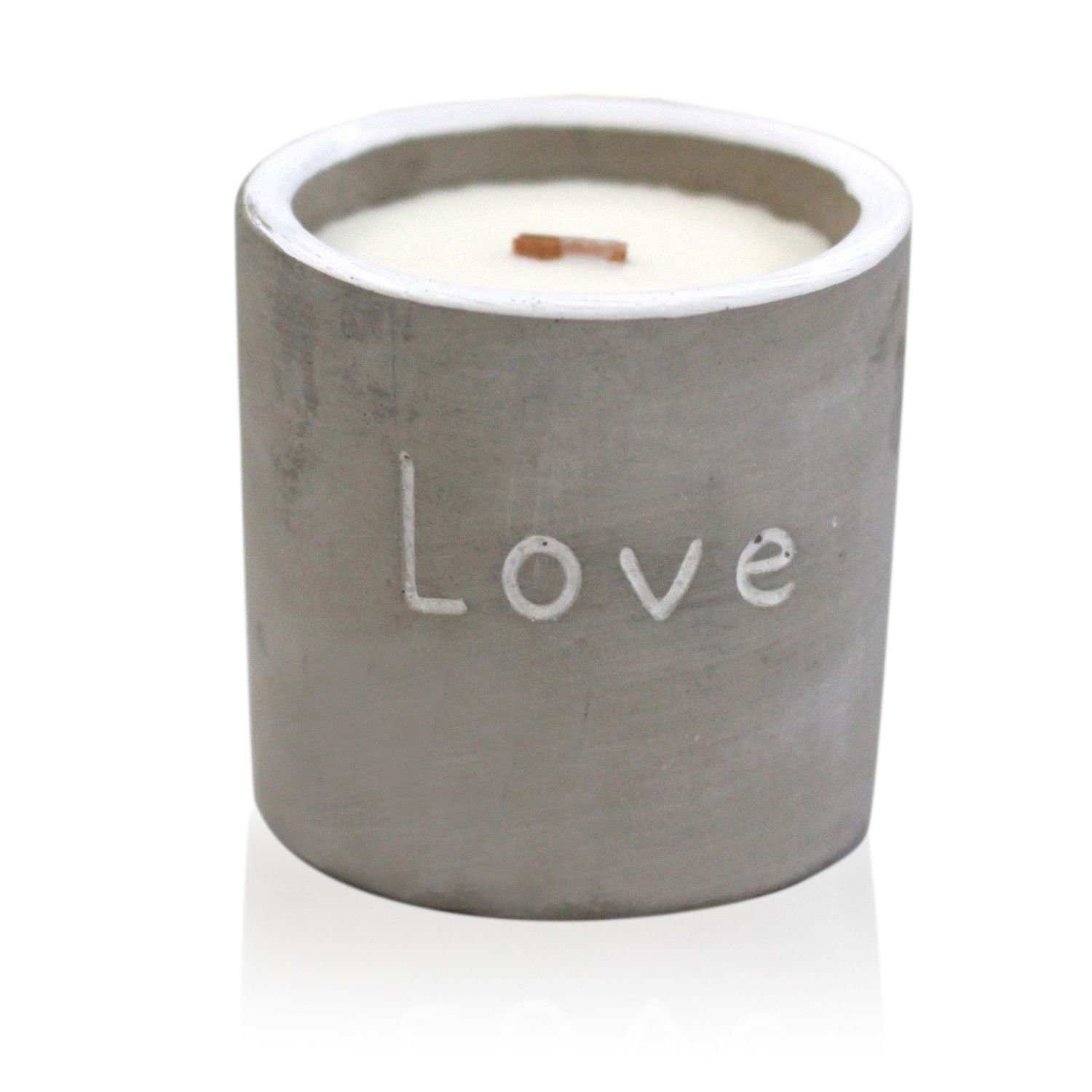 Beton Duftkerze Love Purple Fig