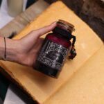 Badezauber Verführung Ritual 490g – Magisches Badesalz mit Amethyst Kristall Amulett