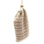Nature Soap Bag - Washed Jute – Matvana Nature Soap Bag - Washed Jute