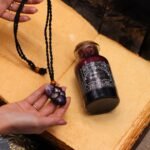 Badezauber Reinigung Ritual 490g magisches Wellness Badesalz mit Kristall Amulett