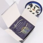 Sternzeichen Zwillinge Kerze mit Edelstein Armband – Sojawachs Duftkerze Geschenkset Zwillinge