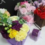 Soap Flower Bouqet - Pink Rose & Carnation