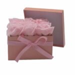 Soap Flower Gift Bouquet - 9 Pink Roses - Square – Matvana Soap Flower Gift Bouquet - 9 Pink Roses - Square