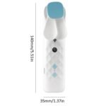 White Nano Mist Face Fan & Spray - USB chargable