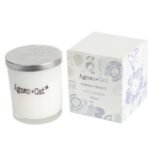 Duftkerze Glas Parma Violett – Große Sojawachs Kerze im Glas mit floralem Duft ca. 30–40h Brenndauer