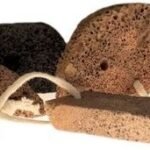 Volcanic Foot Stone - Shell Shape – Matvana Volcanic Foot Stone - Shell Shape