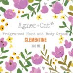 Hand & Body Creme Clementine 300ml – Feuchtigkeitsspendende Körpercreme mit frischem Zitrusduft