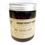Aromatherapy Sojawachs Duftkerze Lavendel Fenchel im Glas für Entspannung & Balance - 200g, 40h