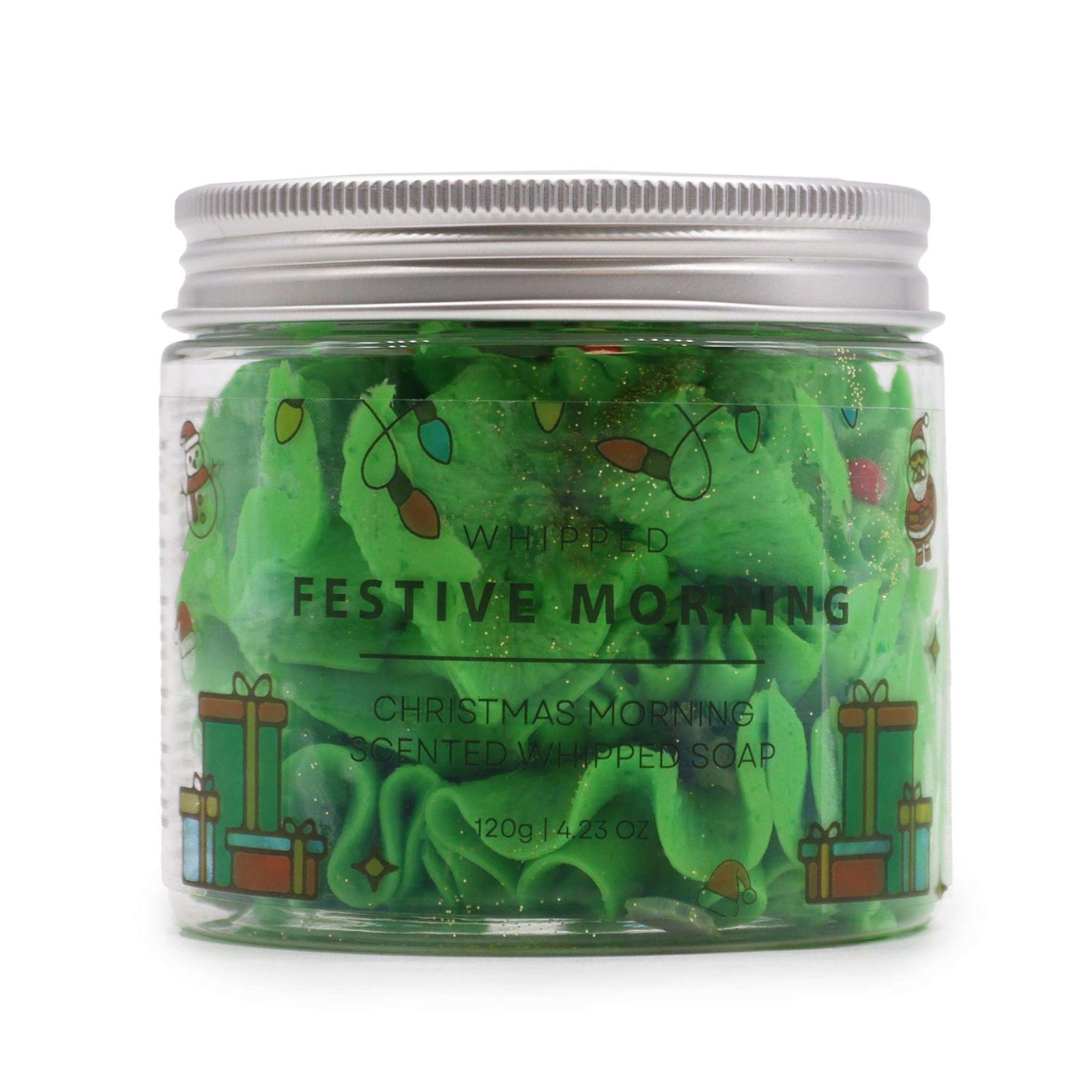 bG9jYWw6Ly9tZWRpYS9TUi9BQy82MFIzMEMxSjY0VEtBQ1NSLzVhNmZiNGEyLmpwZw.jpg Festive Morning Whipped Cream Soap 120g