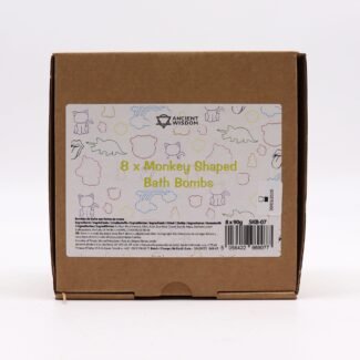 Monkey Bathbomb 90g - Guava & Strawberry